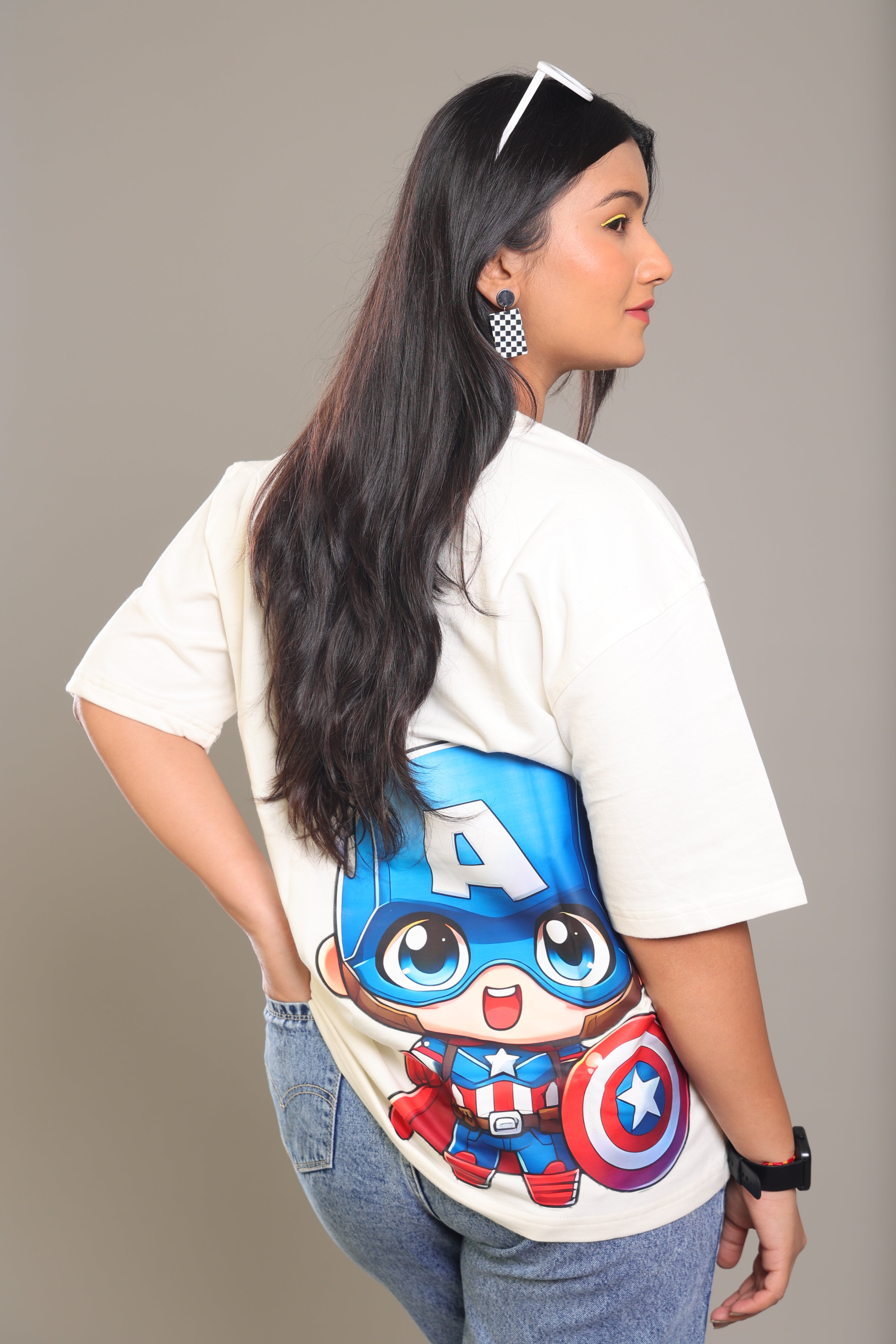 Captain America- White