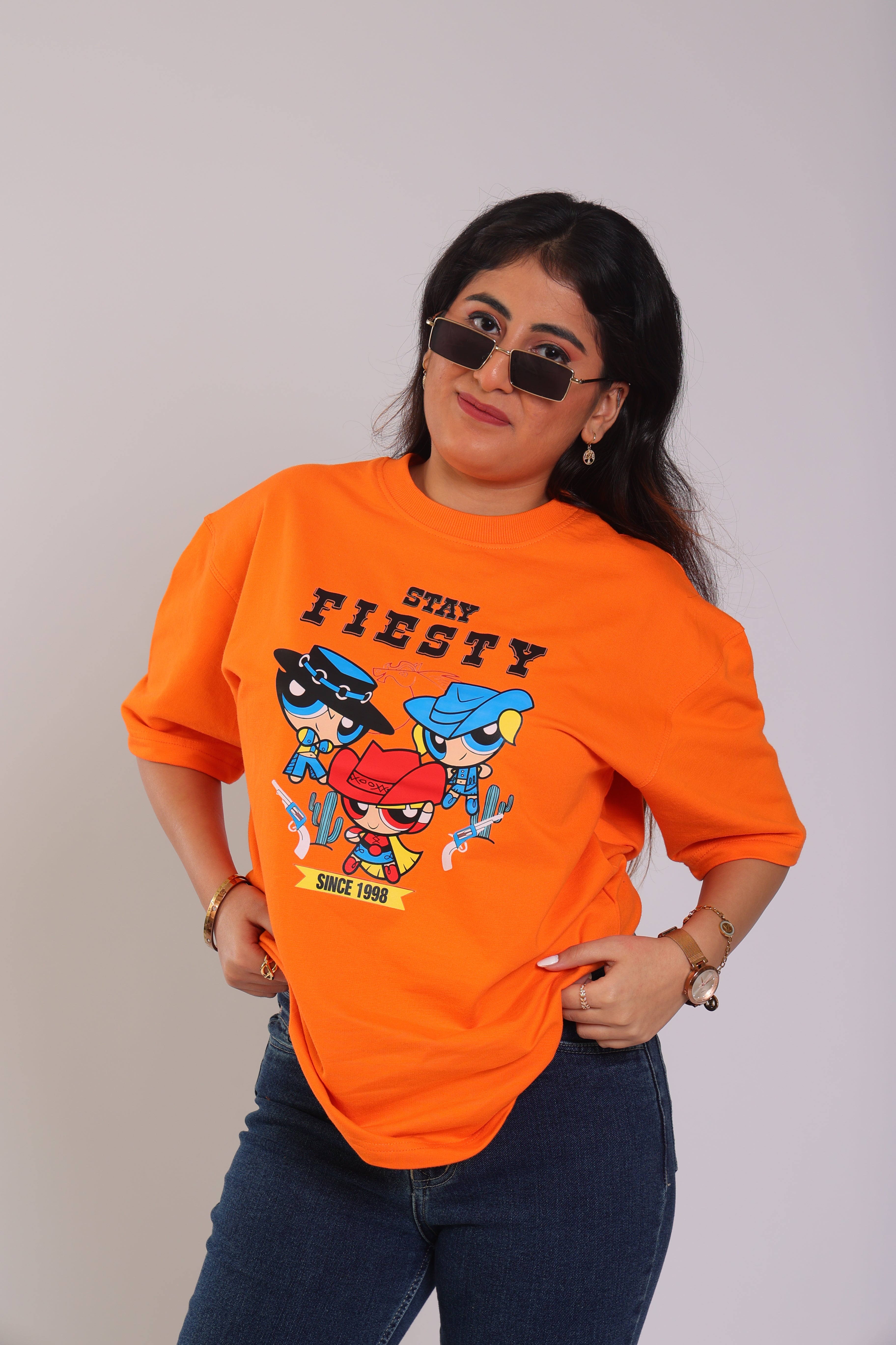 Stay fiesty pog- Orange