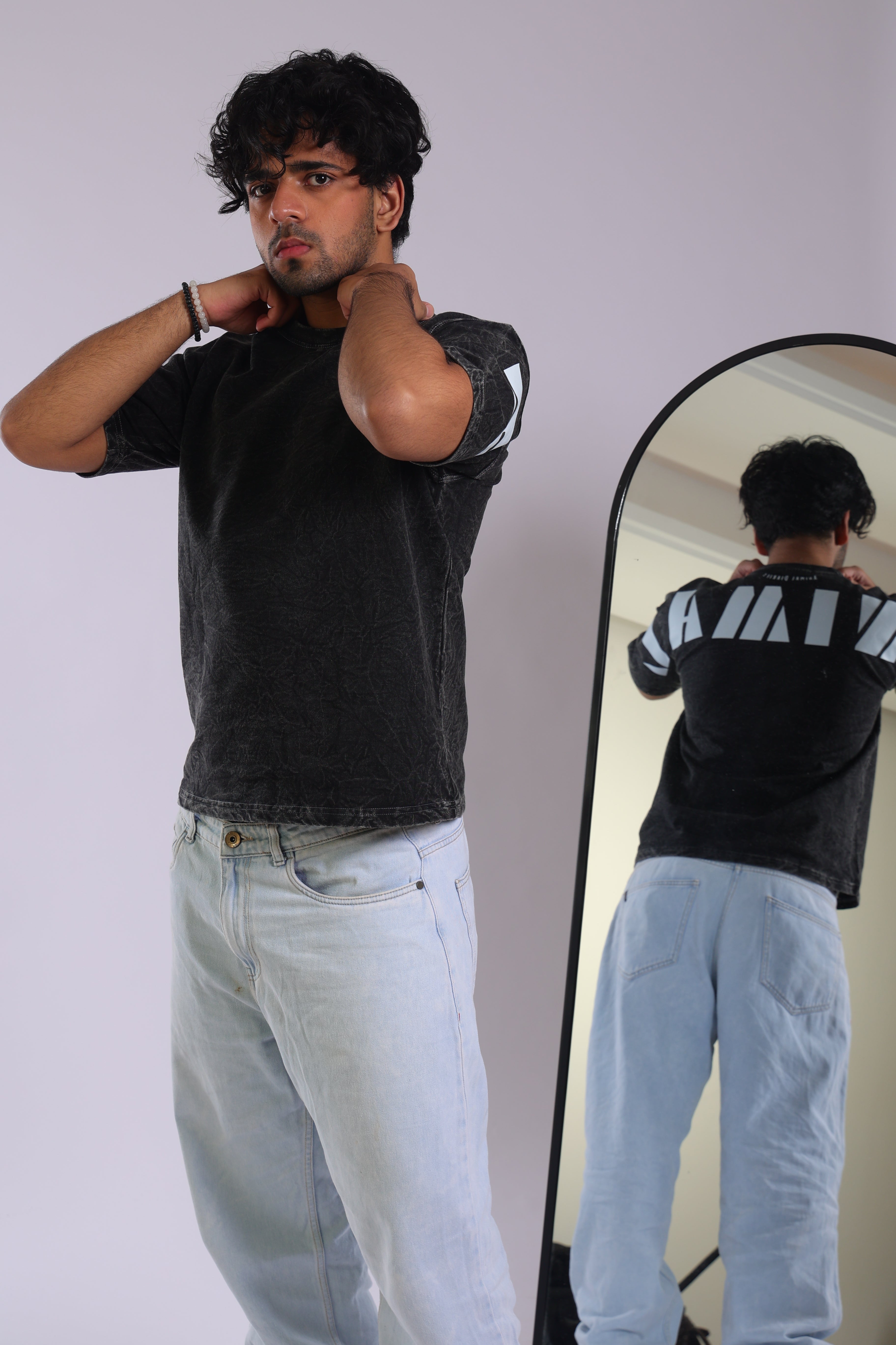 Animal Back shoulder- Acid grey