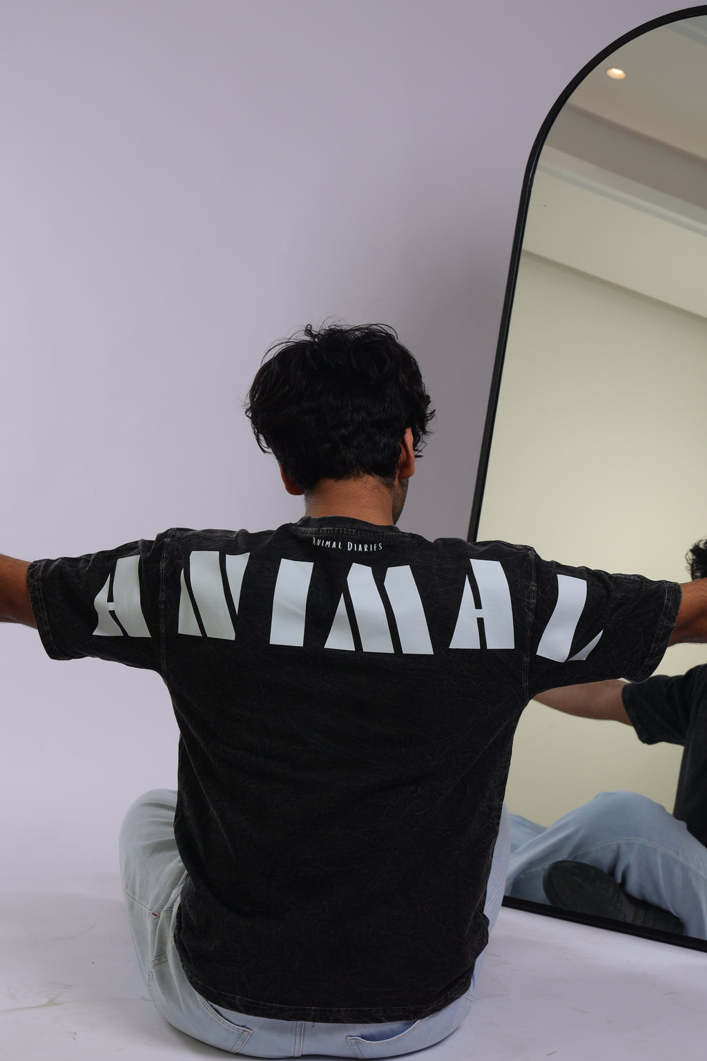 Animal Back shoulder- Acid grey