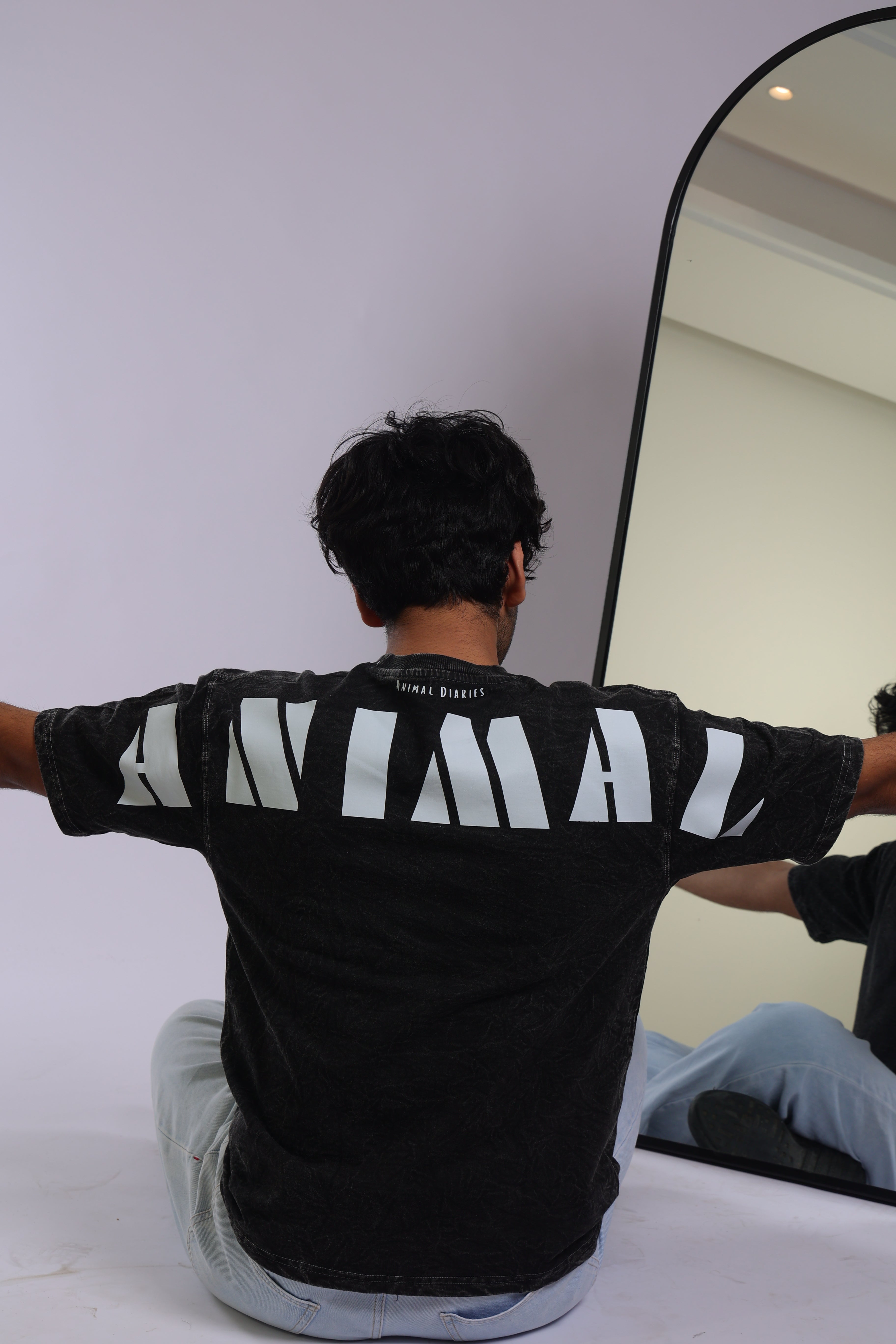 Animal Back shoulder- Acid grey