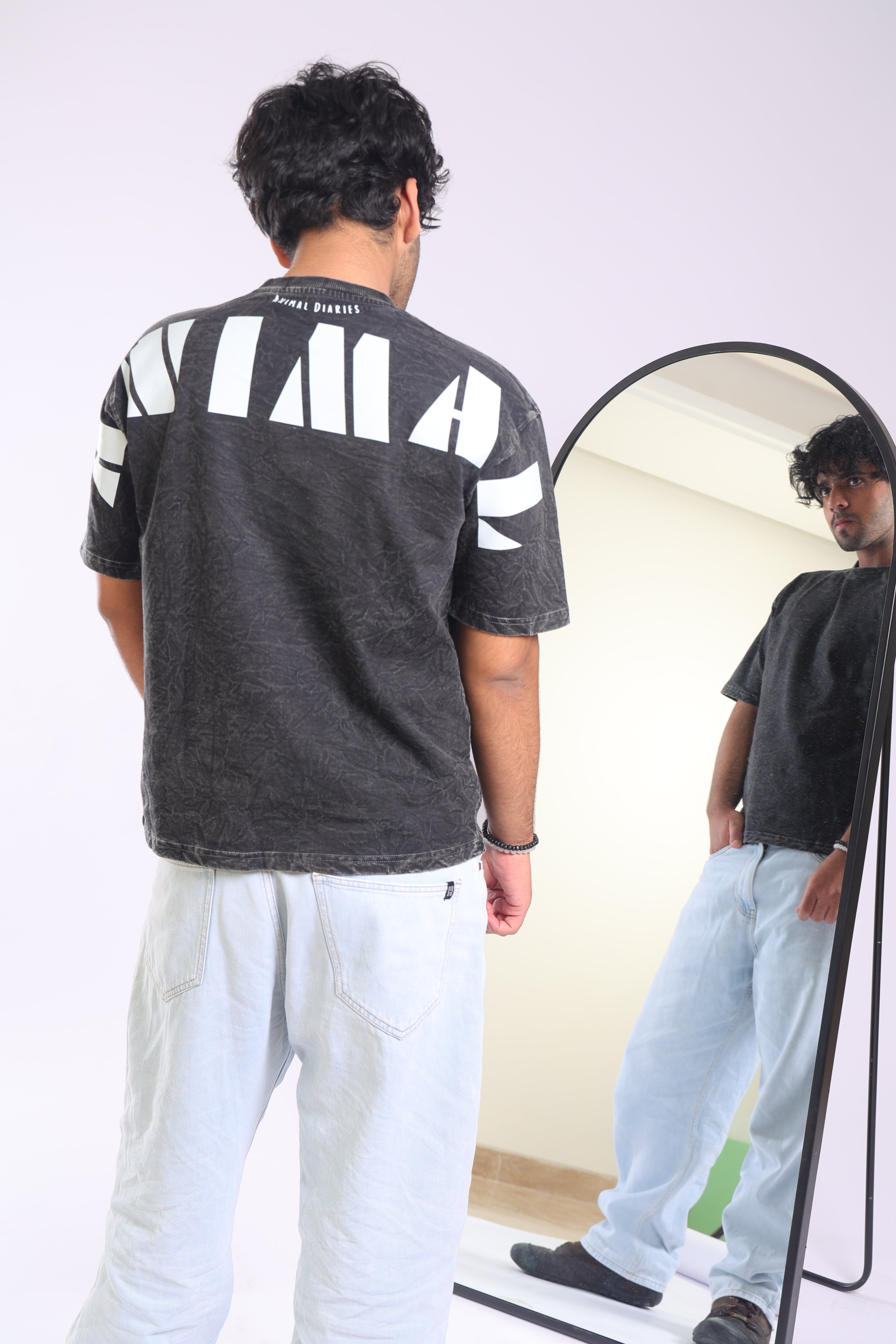 Animal Back shoulder- Acid grey