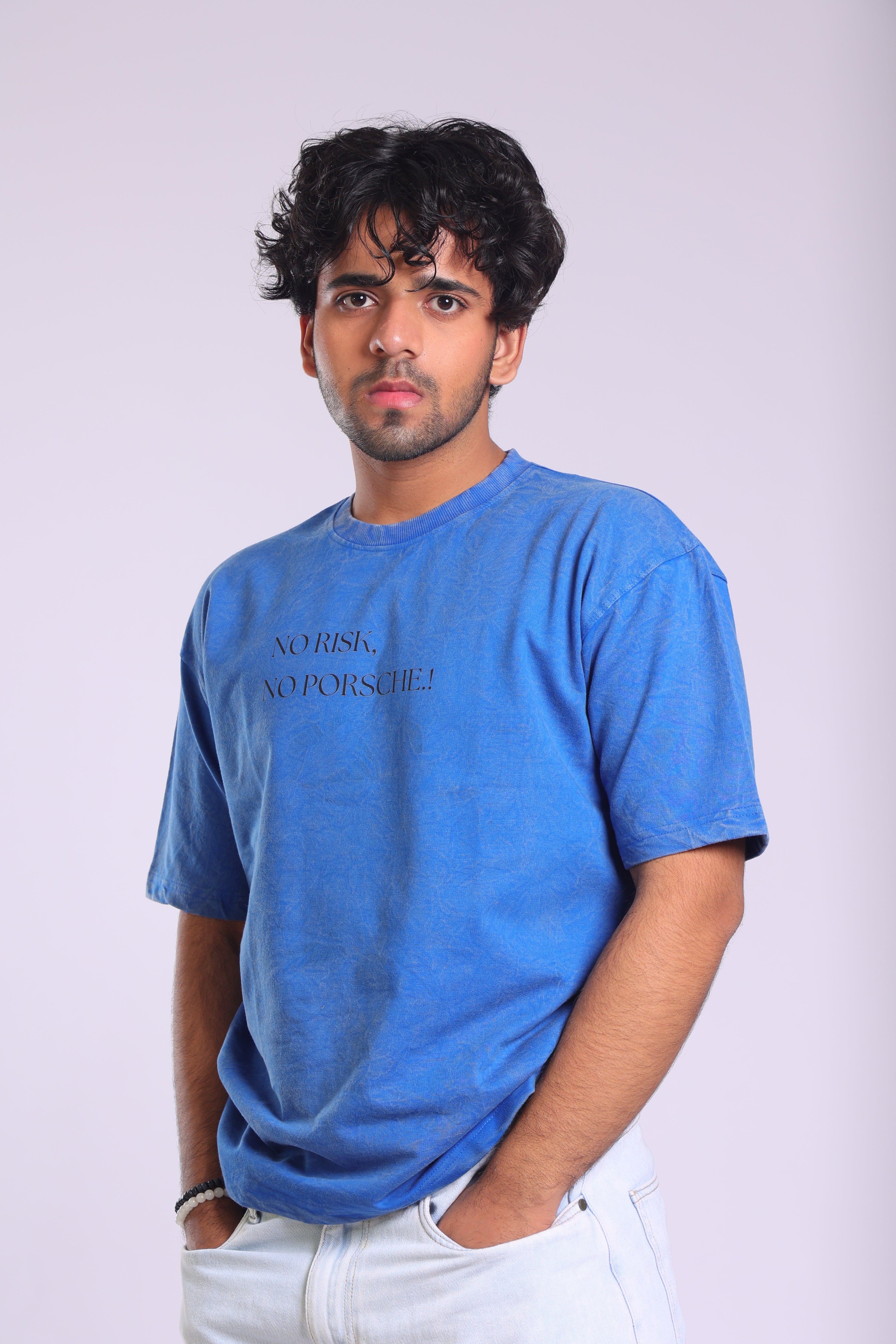 No Risk No porche- Acid Blue