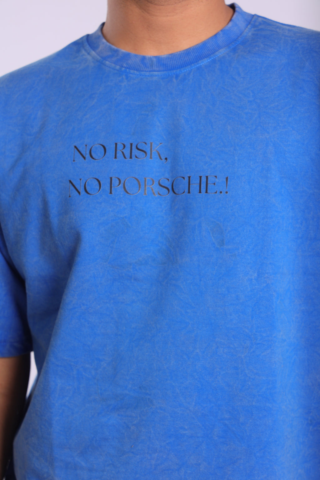 No Risk No porche- Acid Blue