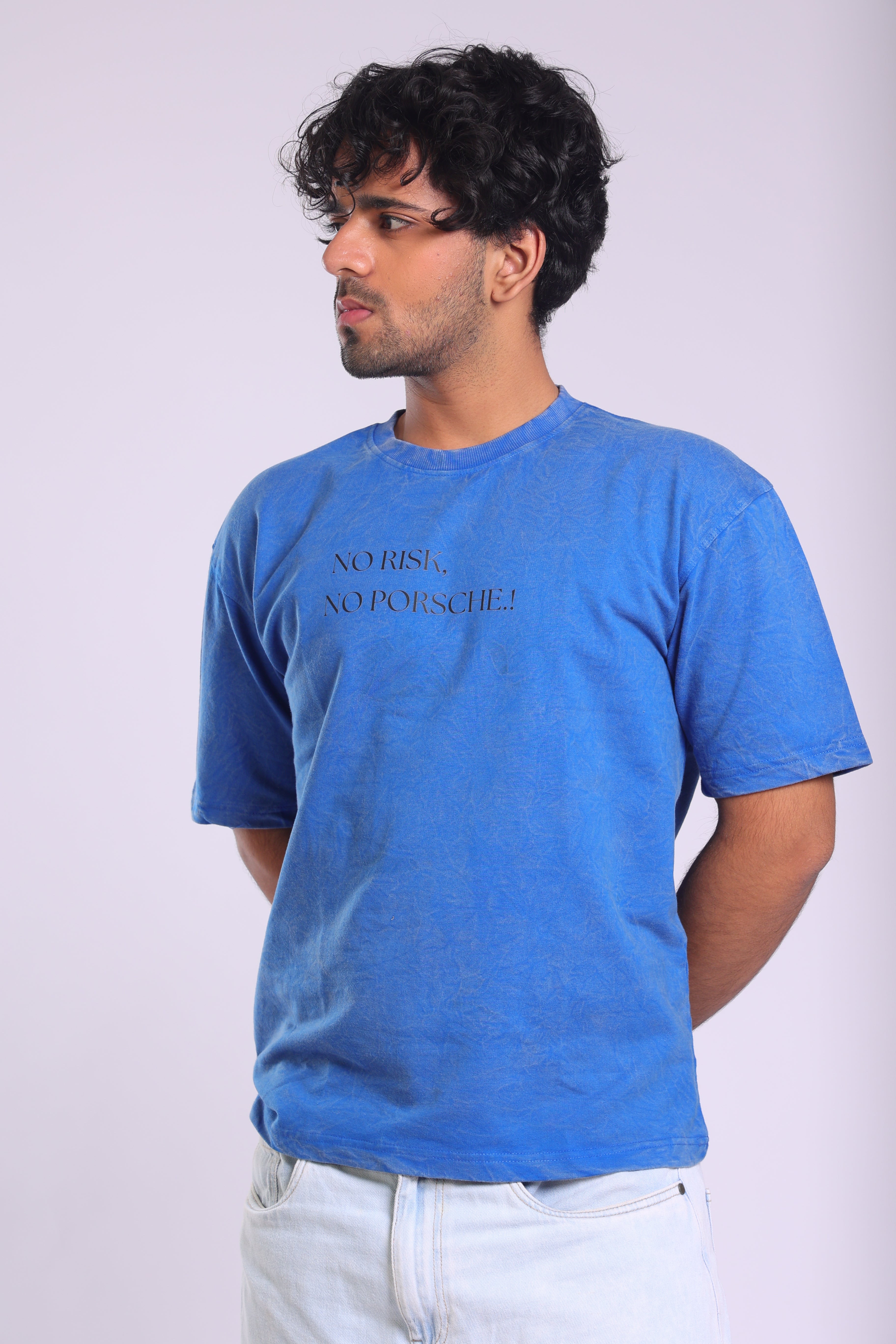 No Risk No porche- Acid Blue