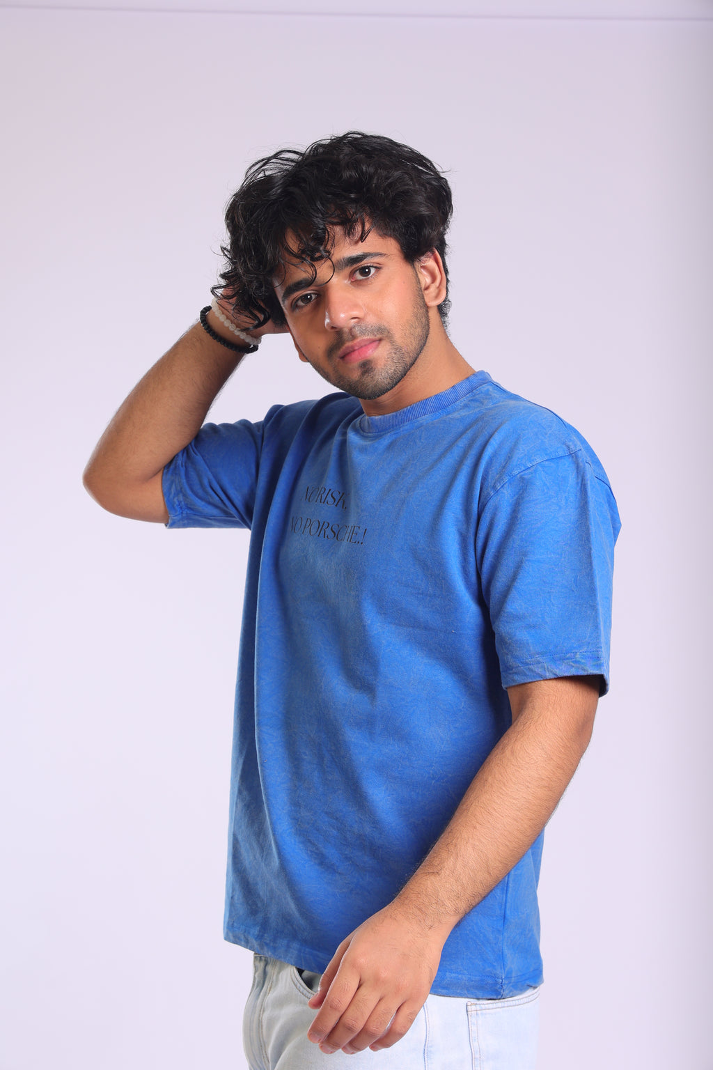 No Risk No porche- Acid Blue