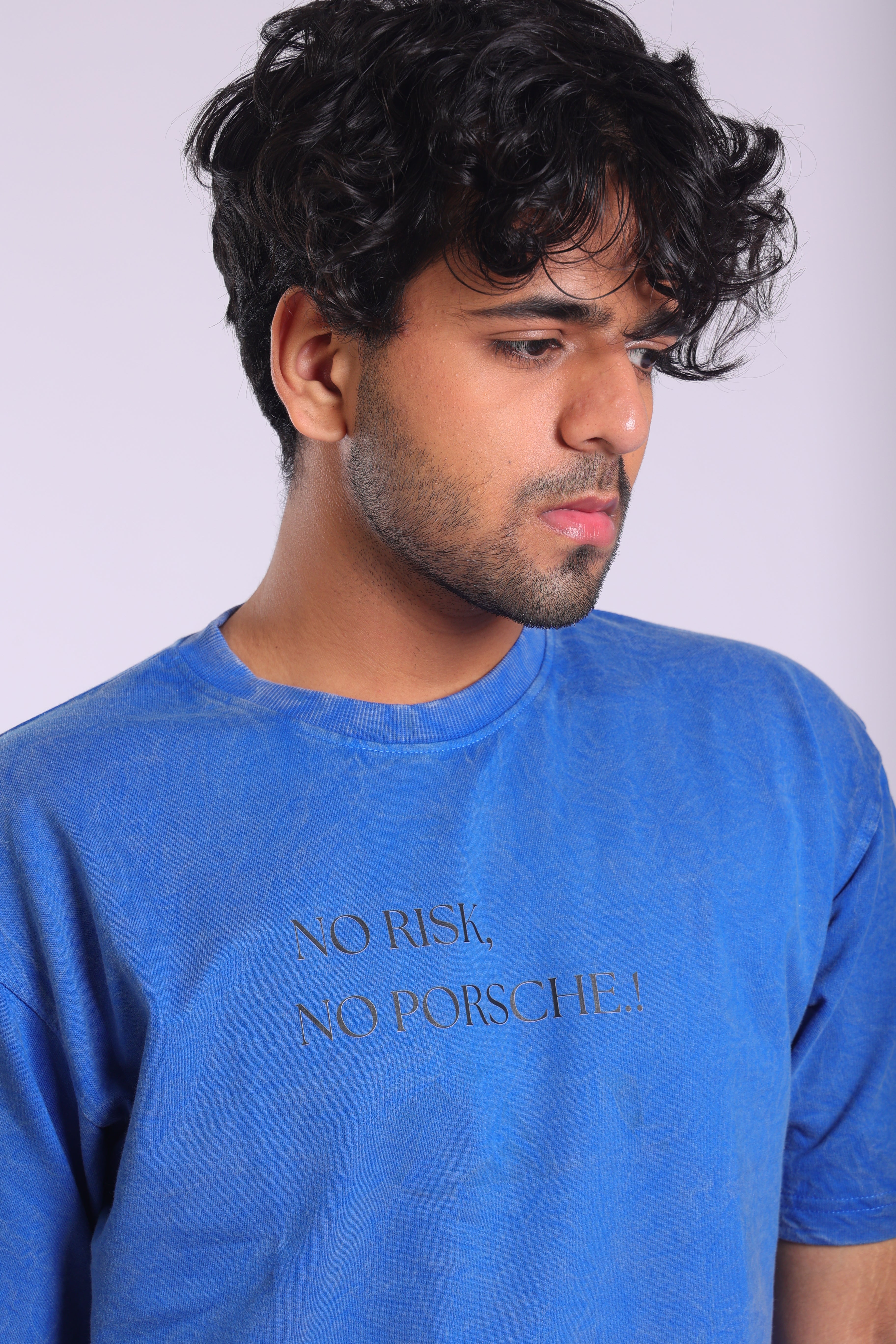 No Risk No porche- Acid Blue