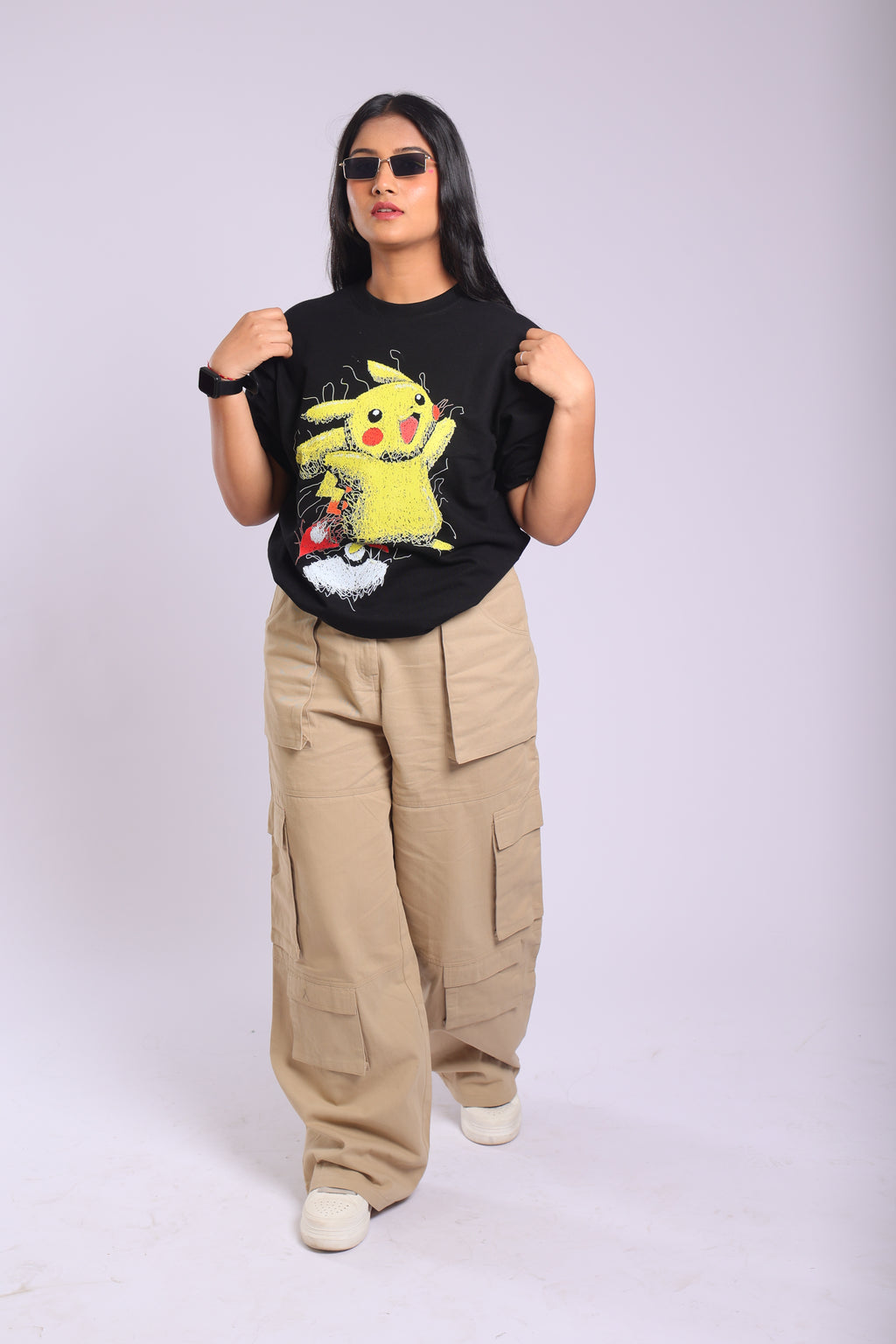 Pickachu Pokemon- Black