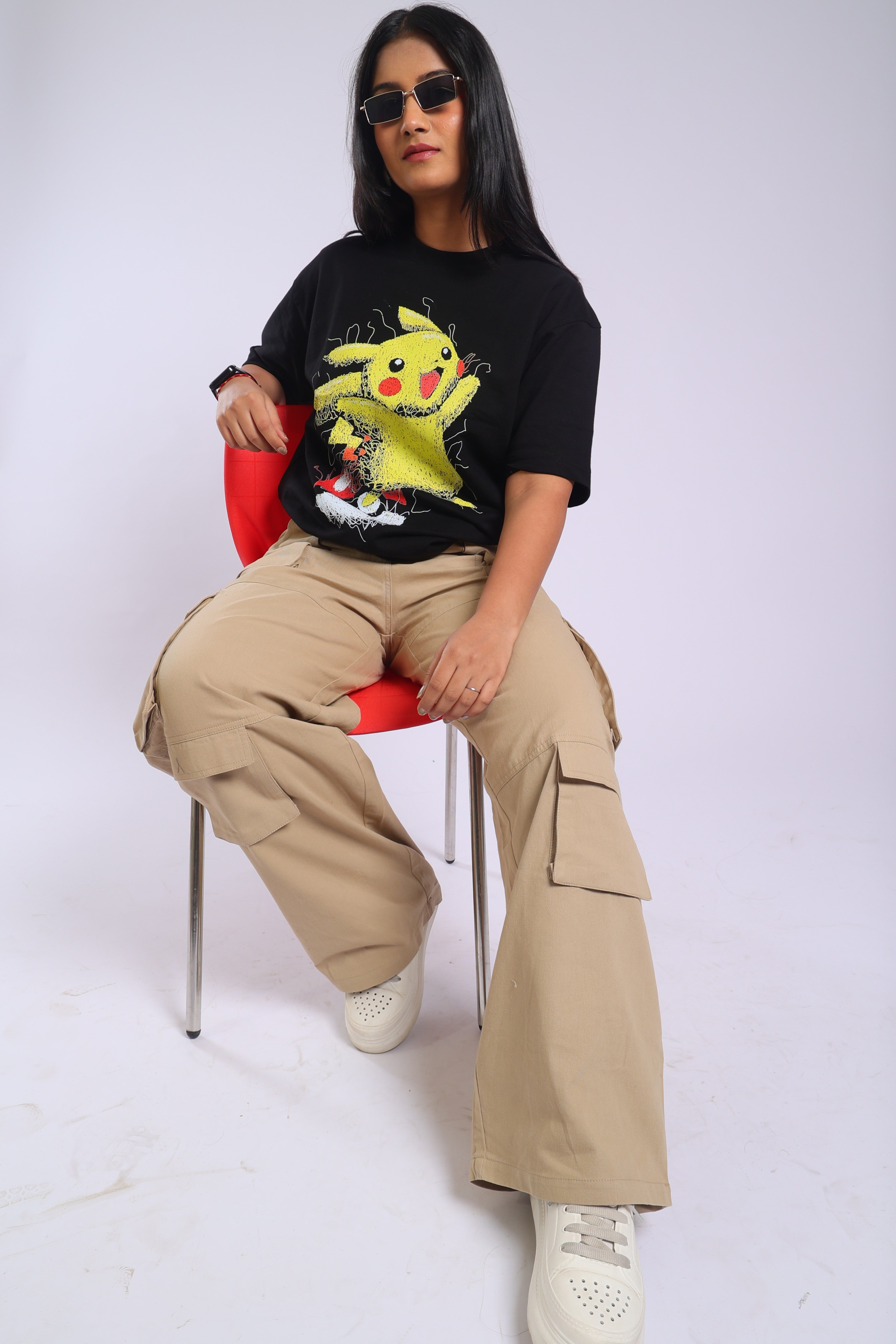 Pickachu Pokemon- Black