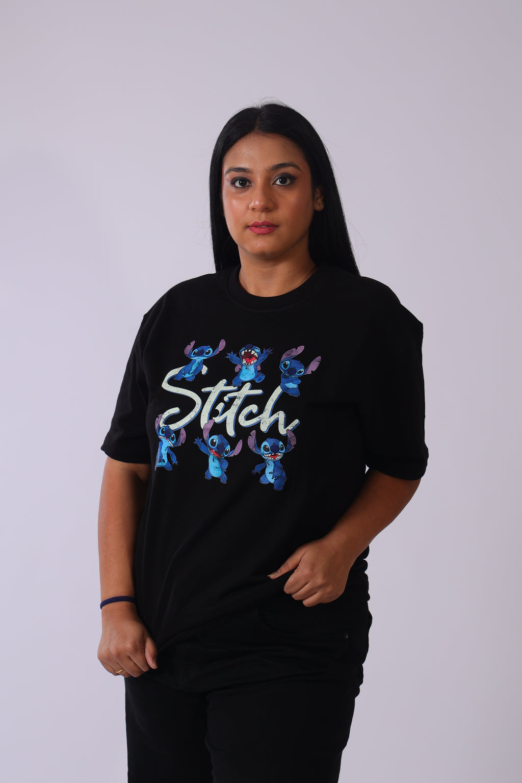 Stitch Faded- Black