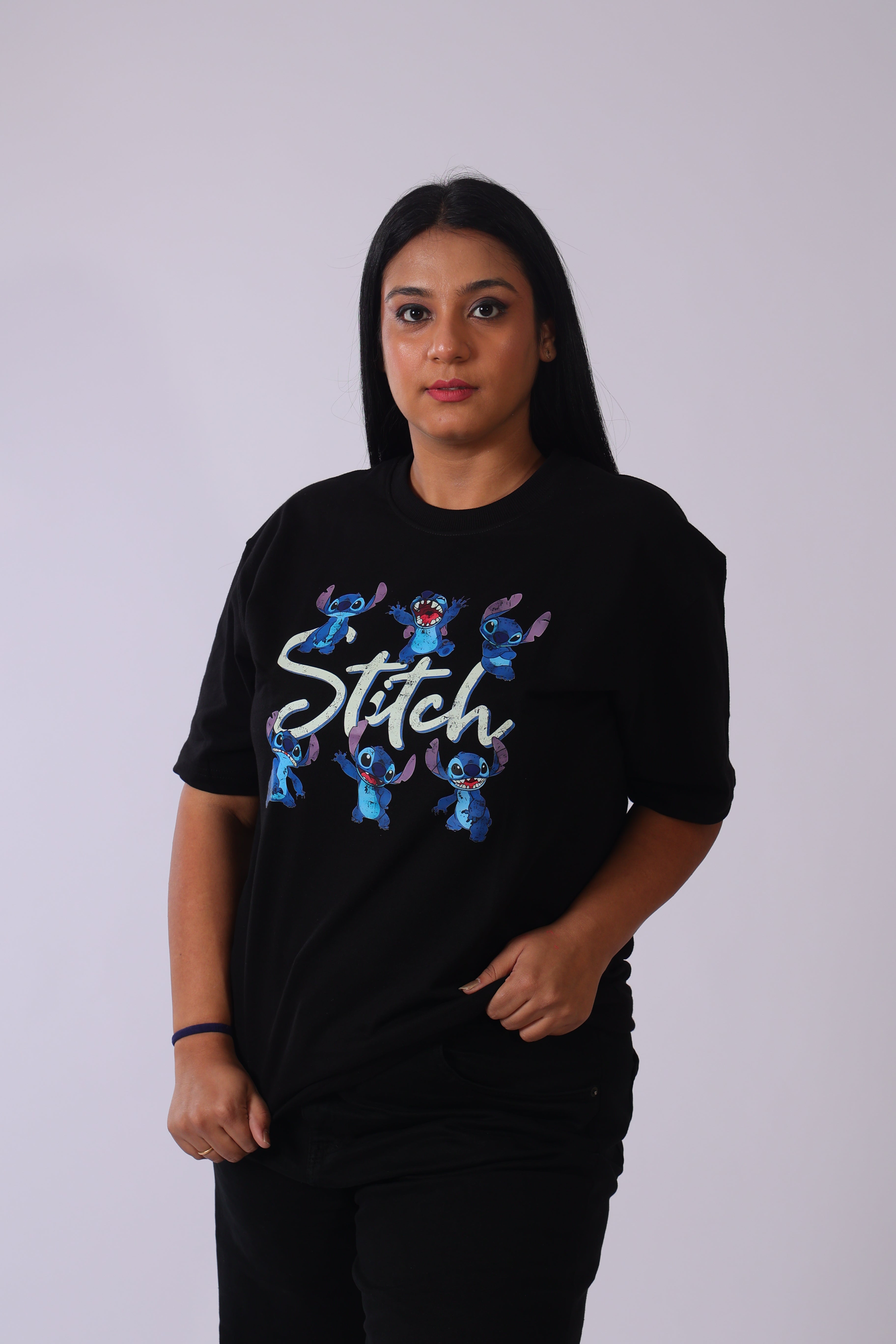 Stitch Faded- Black