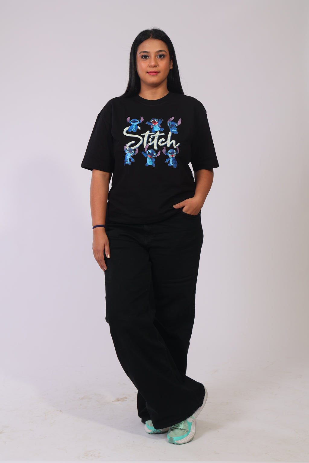 Stitch Faded- Black