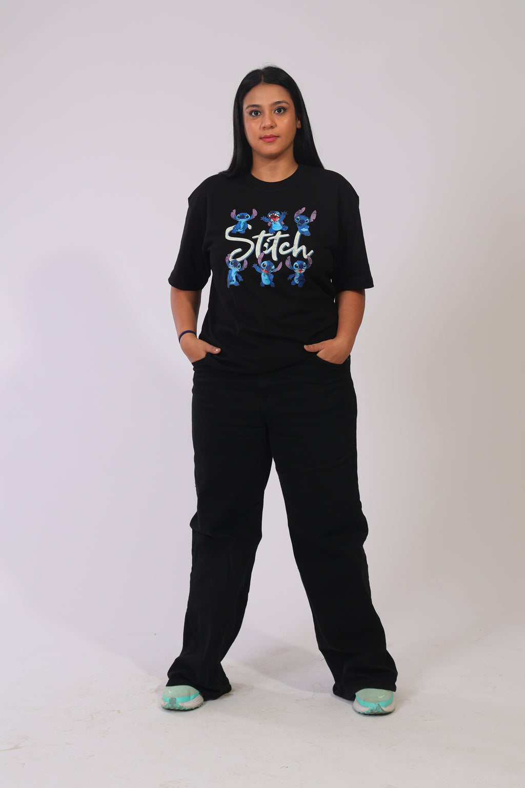 Stitch Faded- Black